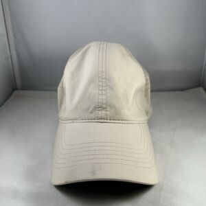 PONYFLO Hat Women’s Beige Performance Ponytail Baseball Athletic Cap Pickleball